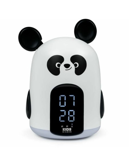 Orologio Sveglia Bigben Bianco/Nero Panda