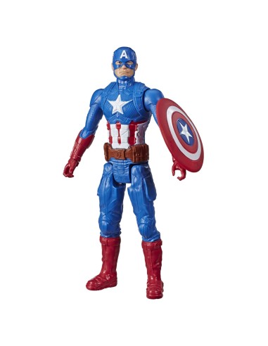 Figur mit Gelenken Hasbro Titan Hero Captain America 30 cm