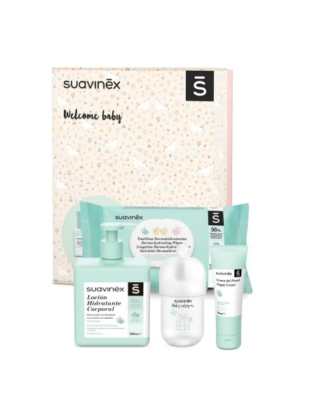 Gift Set for Babies Suavinex Pink (4 Pieces)