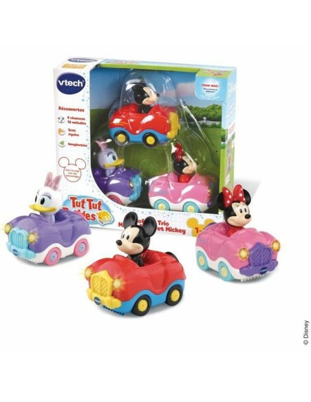 Fahrzeug Vtech Minnie / Mickey Trio Box