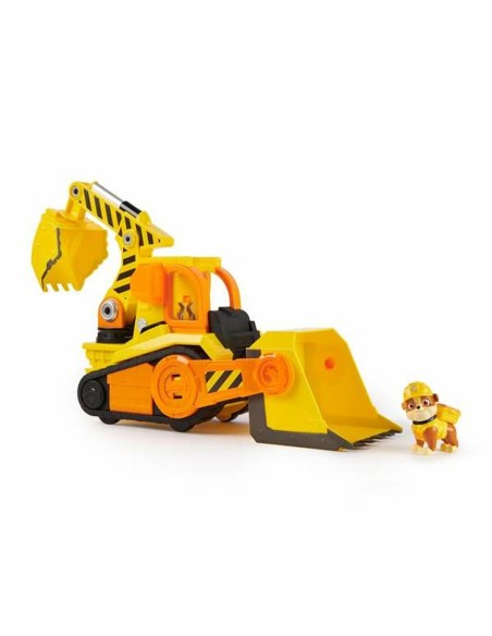 Backhoe Excavator Truck The Paw Patrol Deluxe Rubble