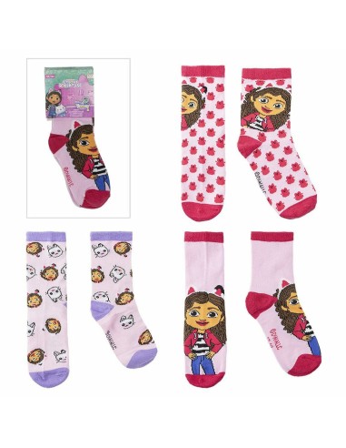 Chaussettes Gabby's Dollhouse 3 Pièces