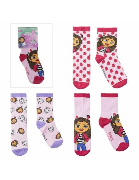 Socks Gabby's Dollhouse 3 Pieces