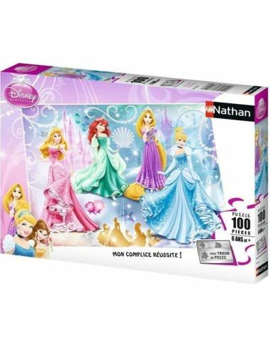 Puzzle Nathan Sparkling Princesses 36 x 26 cm 100 Pièces