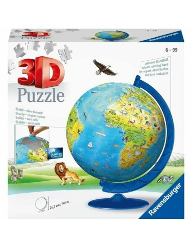 Puzzle Ravensburger 3D World Map 180 Pièces