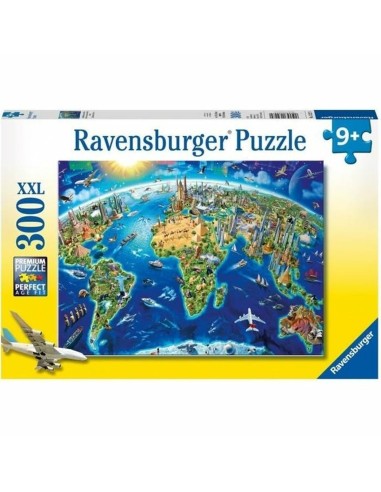 Puzzle Ravensburger Map of the monuments of the world