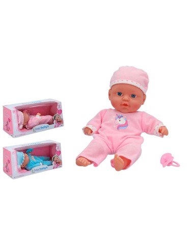 Poupée Bébé Colorbaby 31 cm Son Moelleux