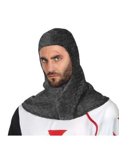 Capuche en maille médiévale 50161 Gris