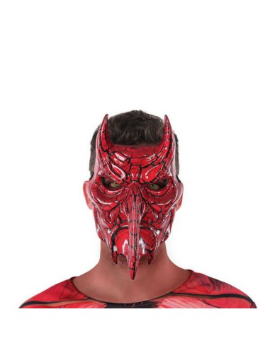 Maschera 117753 Demonio Rosso