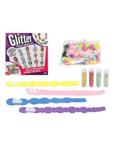 Bastelset Glitter Foam Bracelets 119916