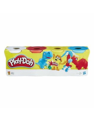 Pâte à modeler en argile Colores Silvestres Play-Doh E4867ES0 (4 pcs)