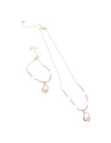 Necklace and Bracelets set Inca Collar Y Pulsera Corazones Hearts (2 pcs)