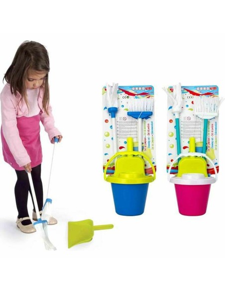 Kit de nettoyage et de rangement Cleaning Home 16 Seau Serpillière Pelle Balai