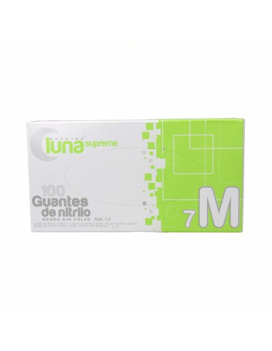 Disposable Gloves Omare Guantes Nitrilo Black Nitrile (100 uds)