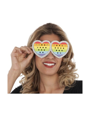 Lunettes My Other Me Rainbow Coeur