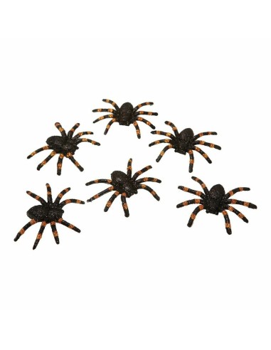 Decorazione per Halloween My Other Me Ragno Luminoso (6 uds) (6 x 7 cm)