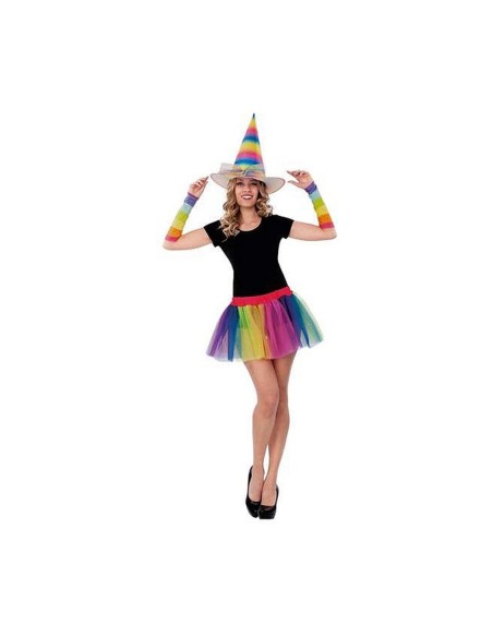 Costume for Adults My Other Me Tutú Rainbow Multicolour One size