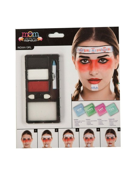 Kit de maquillage pour enfant My Other Me Femme Amérindien (24 x 20 cm)