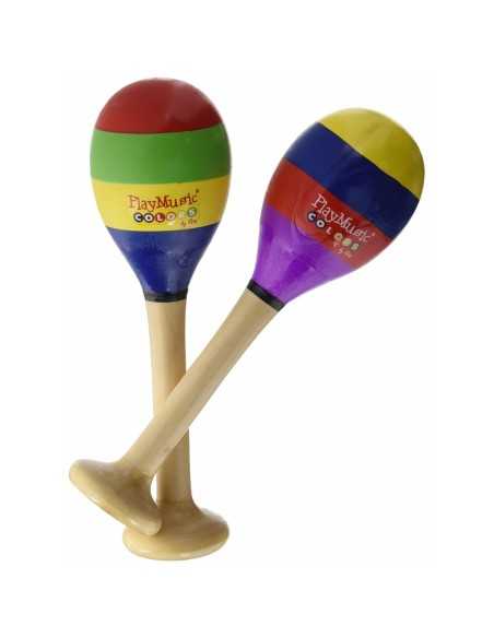 Maracas Reig Multicolour Wood Plastic 20 cm