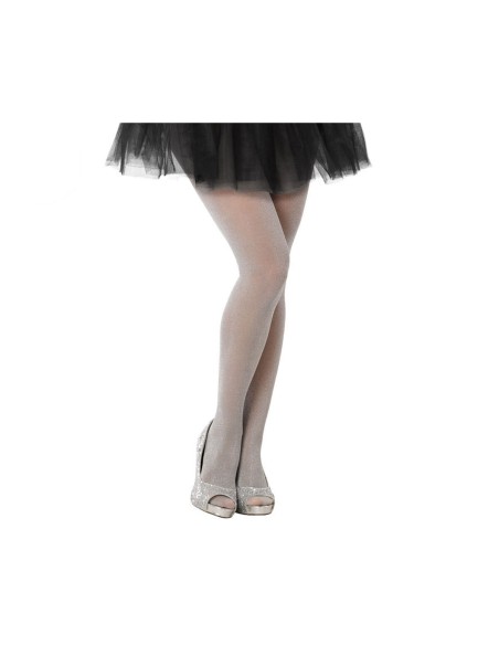 Costume Stockings Silver