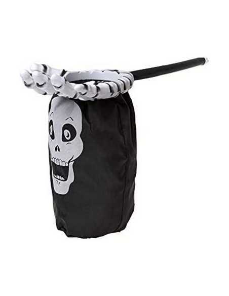 Halloween Decorations Trick or Treat Black 53 x 30 cm Skull