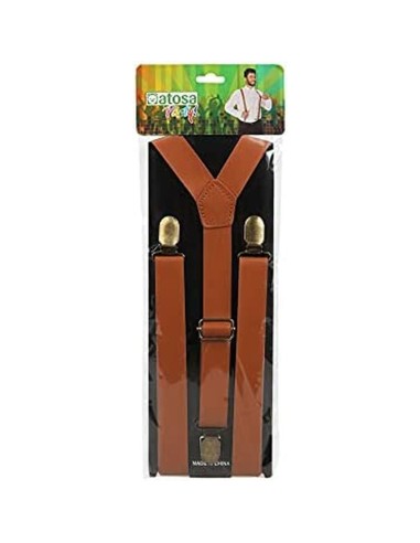 Adjustable straps Brown Orange