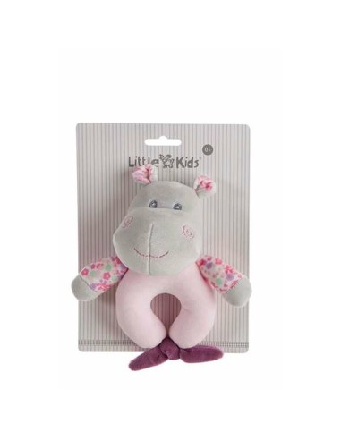 Rattle Cuddly Toy Hippopotamus