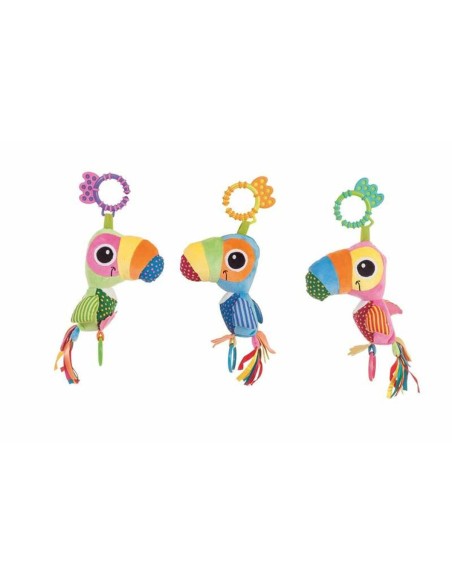 Rattle Multicolour Parrot 25cm