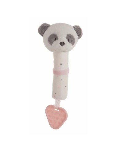 Anneau de dentition pour bébé Ours Panda Rose 20cm