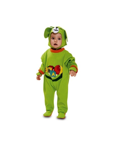 Costume per Neonati My Other Me Verde Orso 7-12 Mesi (2 Pezzi)