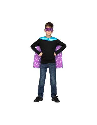 Costume per Bambini My Other Me Azzurro Supereroe 3-6 anni (2 Pezzi)