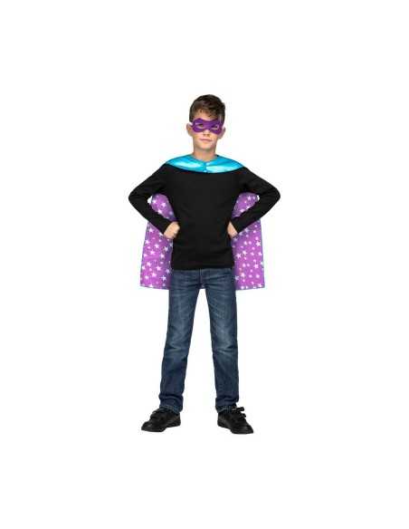 Costume per Bambini My Other Me Azzurro Supereroe 3-6 anni (2 Pezzi)