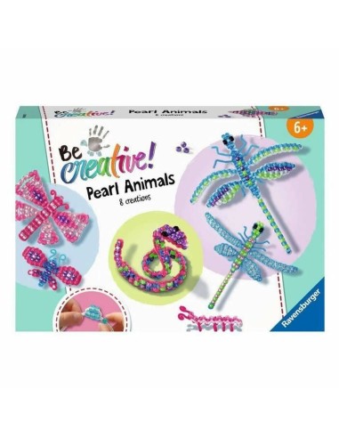 Bastelspiel Ravensburger Be creative! Pearls Animals