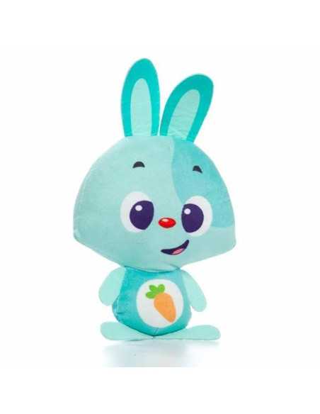 Soft toy with sounds Moltó Gusy luz Baby Bunny Turquoise 7,5 cm