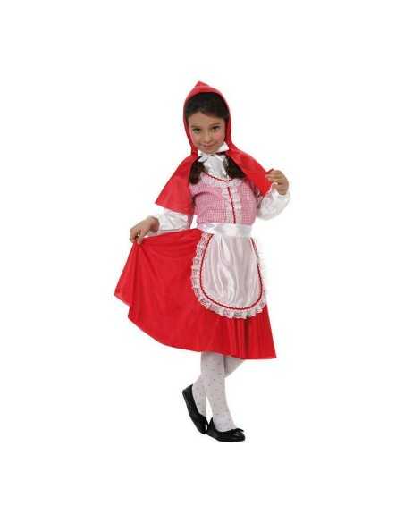 Costume for Children C3220 Red Little Red Riding Hood Fantasy 5-6 Years (4 Pieces)