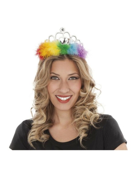 Diadema My Other Me Pride Multicolore Arcobaleno Corona S