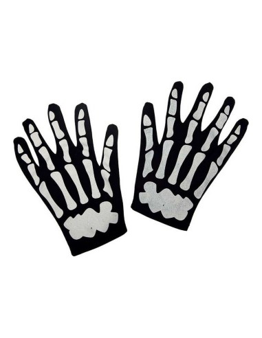 Gloves My Other Me Multicolour Skeleton Adults (One Size)