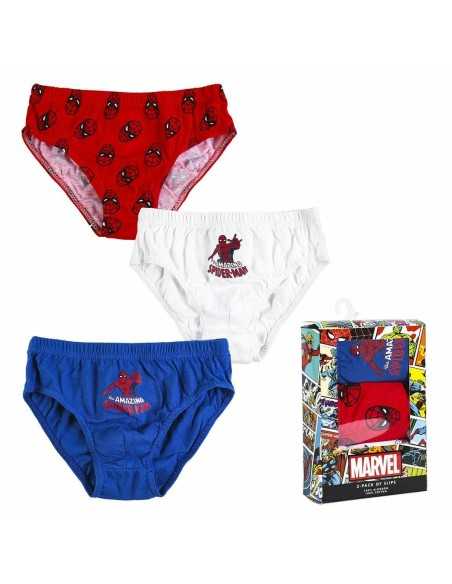 Lot de slips Spider-Man 3 Unités Multicouleur