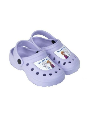 Beach Sandals Frozen Purple