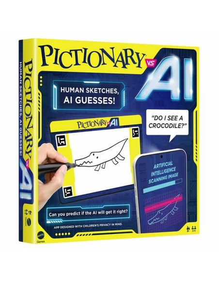 Board game Mattel Pictionary vs IA