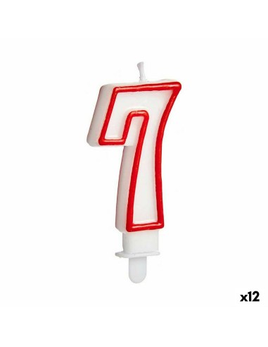 Candela Compleanno Numeri 7 (12 Unità)