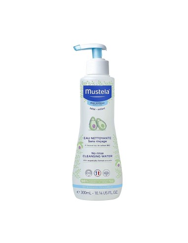 Acqua Detergente senza Risciacquo per Bambini Mustela Avocado 300 ml