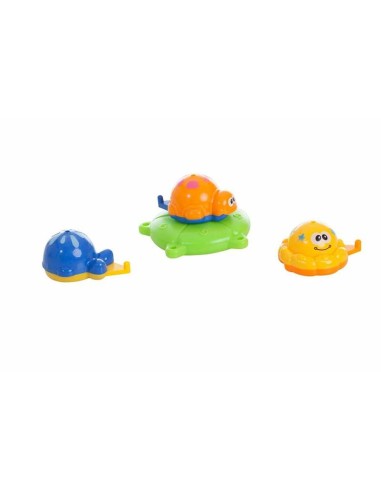 Ensemble de Jouets pour la Salle de Bain 3 Pièces 13 x 13 x 4 cm