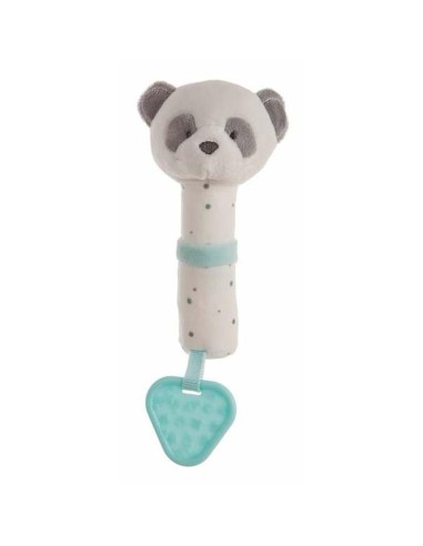 Anneau de dentition pour bébé Ours Panda Aigue marine 20cm