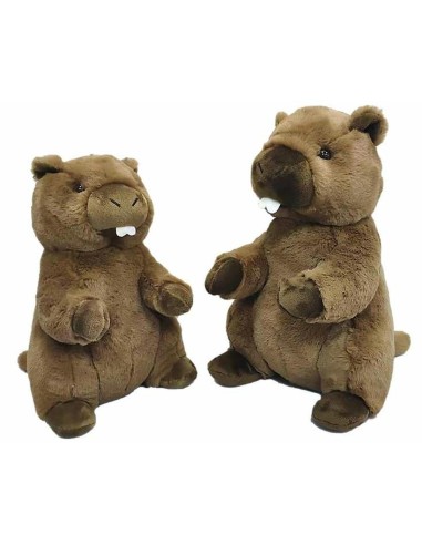 Jouet Peluche Brune Marmotte