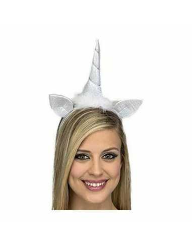 Headband My Other Me White Unicorn One size 10 x 6 x 20 cm