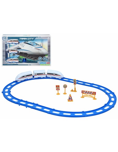 Tren con il circuito Speed & Go 20 Pezzi 56 cm