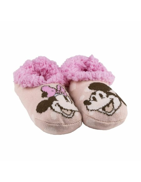 Chaussons Minnie Mouse Rose