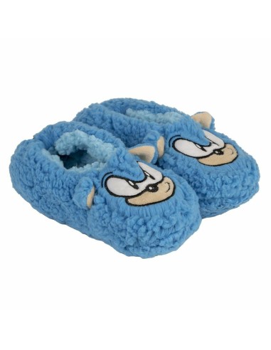 House Slippers Sonic Blue