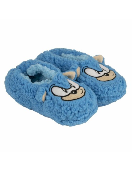 House Slippers Sonic Blue